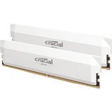Crucial 32 GB DDR5-6000 (2x 16 GB) Kit werkgeheugen Wit, CP2K16G60C36U5W, PRO OC, XMP 3.0, EXPO