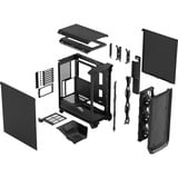 Fractal Design Meshify 3 midi tower behuizing Zwart | 2x USB-A | 1x USB-C