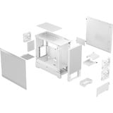 Fractal Design Pop Air midi tower behuizing Wit | 2x USB-A | Tempered Glass