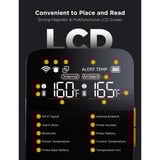 Govee Govee Smart Wireless Meat Thermometer Zwart, 2.4GHz Wi-Fi, Bluetooth