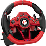 HORI Mario Kart Racing Wheel Pro Deluxe simulatorset Rood/zwart, Nintendo Switch 2, Nintendo Switch, Nintendo Switch OLED, Pc
