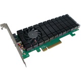 HighPoint HighP SSD6202A 2x M.2 PCIe Gen3 x8 NVMe interface kaart 