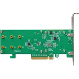 HighPoint HighP SSD6202A 2x M.2 PCIe Gen3 x8 NVMe interface kaart 