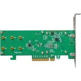 HighPoint SSD6202A 2x M.2 interface kaart 