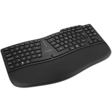 Kensington Pro Fit Ergo KB675 EQ TKL Rechargeable Keyboard, toetsenbord Zwart, EU lay-out (QWERTY), Membraan, Bluetooth, 2.4 GHz
