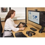 Kensington Pro Fit Ergo KB675 EQ TKL Rechargeable Keyboard, toetsenbord Zwart, EU lay-out (QWERTY), Membraan, Bluetooth, 2.4 GHz