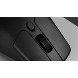 Keychron M6-A1 Wireless Mouse Zwart, 26,000 DPI, USB-C / Bluetooth 5.1 / 2.4 GHz