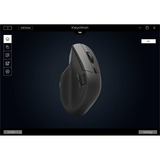 Keychron M6-A1 Wireless Mouse Zwart, 26,000 DPI, USB-C / Bluetooth 5.1 / 2.4 GHz