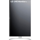 LG UltraFine 32UP55NP-W 31.5" 4K UHD monitor Zilver/zwart, 2x HDMI, DisplayPort, 2x USB-A, USB-C