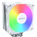 Montech NX400 ARGB CPU-koeler Wit, 4-pin PWM
