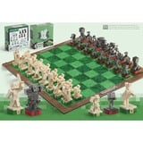 Noble Collection Minecraft Chess Set: Overworld Heroes vs. Hostile Mobs Bordspel 2 spelers, 60 minuten, Vanaf 8 jaar