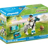 PLAYMOBIL Country - Verzamelpony Lewitzer Constructiespeelgoed 70515