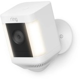 Ring Spotlight Cam Plus Battery beveiligingscamera Wit