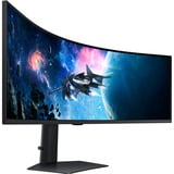 SAMSUNG Odyssey G9 S49CG950EU 49" Curved UltraWide gaming monitor Zwart, 240 Hz, HDMI, DisplayPort, AMD FreeSync