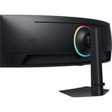 SAMSUNG Odyssey G9 S49CG950EU 49" Curved UltraWide gaming monitor Zwart, 240 Hz, HDMI, DisplayPort, AMD FreeSync