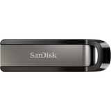 SanDisk Extreme Go 128 GB usb-stick Zilver/zwart, USB 3.2 Gen 1