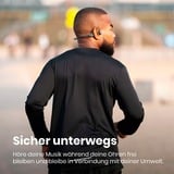 Shokz OpenRun bone conduction hoofdtelefoon Zwart