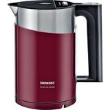 Siemens Waterkoker TW86104P Donkerrood/roestvrij staal, 1,5 l