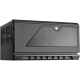SilverStone CS381B v1.1 rack behuizing Zwart, 2x USB-A 3.2 (5 Gbit/s), 2x Audio