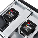SilverStone CS381B v1.1 rack behuizing Zwart, 2x USB-A 3.2 (5 Gbit/s), 2x Audio