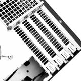 SilverStone CS381B v1.1 rack behuizing Zwart | 2x USB-A 3.2 (5 Gbit/s) | 2x Audio