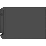 SilverStone CS381B v1.1 rack behuizing Zwart | 2x USB-A 3.2 (5 Gbit/s) | 2x Audio