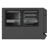 SilverStone CS381B v1.1 rack behuizing Zwart | 2x USB-A 3.2 (5 Gbit/s) | 2x Audio