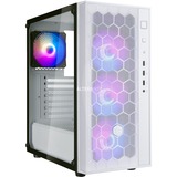 SilverStone FARA R1 PRO Tower-behuizing Wit | Window-kit | USB 3.0