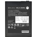 SilverStone HELA 2500R, 2500 Watt voeding  Zwart, 4x 12-Pin High Power GPU, 7x PCIe, Kabel-Management