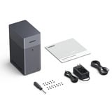 UGREEN DH2300 incl. 2x WD Red Plus 4 TB harde schijf nas Grijs, 1GbE, HDMI, USB