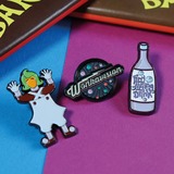  Willy Wonka and the Chocolate Factory: Limited Edition Pin Badge Set 