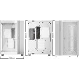 be quiet! Light Base 600 DX midi tower behuizing Wit | 2x USB-A | 1x USB-C | RGB | Tempered Glass