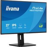 iiyama ProLite XB2792HSU-B1 27" monitor Zwart (mat), 120Hz, HDMI, DisplayPort, USB, Audio