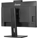 iiyama ProLite XUB2490HSUH-B2 23.8" monitor Zwart, HDMI, DisplayPort, Audio, webcam