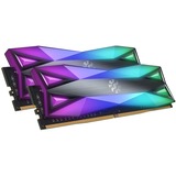 ADATA XPG 32 GB DDR4-3200 Kit werkgeheugen Grijs, AX4U320016G16A-DT60, XMP, Spectrix D60