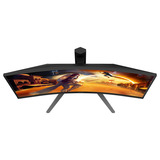 AOC CQ27G4Z2 27" curved gaming monitor Zwart/rood, 2x HDMI, 1x DisplayPort