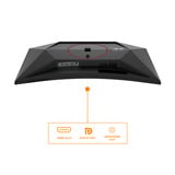 AOC CQ27G4Z2 27" curved gaming monitor Zwart/rood, 2x HDMI, 1x DisplayPort