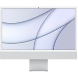 Apple iMac 24 (MGPC3N/A) pc-systeem Zilver, 8GB, WiFi 6, Big Sur 11