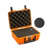 B&W Outdoor Case Type 1000/O/SI koffer Oranje