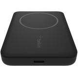Belkin BoostCharge - Magnetische draadloze 2500 mAh - 5 W powerbank Zwart, MagSafe, USB-C