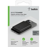 Belkin BoostCharge - Magnetische draadloze 2500 mAh - 5 W powerbank Zwart, MagSafe, USB-C