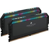 Corsair 64 GB DDR5-6000 Kit werkgeheugen Zwart, CMT64GX5M2B6000C40, Dominator Platinum RGB, XMP