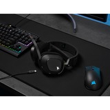 Corsair HS80 RGB WIRELESS gaming headset Zwart, Pc, PlayStation 4, PlayStation 5