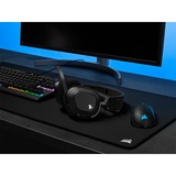 Corsair HS80 RGB WIRELESS over-ear gaming headset Zwart, Pc, PlayStation 4, PlayStation 5