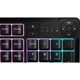 Corsair K55 CORE RGB gaming toetsenbord Zwart, US lay-out (QWERTY), Membraan, 100%, RGB-leds