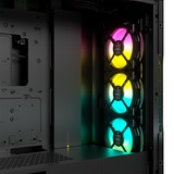 Corsair iCUE 5000T RGB Tower-behuizing Zwart | 4x USB-A 3.2 (5 Gbit/s) | USB-C 3.2 (5 Gbit/s) | Audio | Window-kit