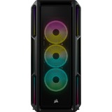 Corsair iCUE 5000T RGB midi tower behuizing Zwart | 4x USB-A | 1x USB-C | RGB | Tempered Glass