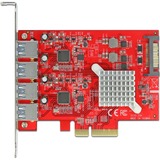 DeLOCK PCIe x4 > 4x extern USB-A 3.2 Gen 2 usb-controller 
