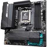 GIGABYTE B650M AORUS Elite AX socket AM5 moederbord Zwart, RAID, 2.5 Gb-LAN, Wi-Fi 6E, BT 5.3, Sound, Micro-ATX