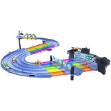Hot Wheels Mario Kart Rainbow Road Track Set Racebaan Inclusief twee exclusieve voertuigen